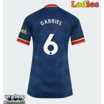 Arsenal Gabriel Magalhaes #6 Replica Away Shirt Ladies 2026-27 Short Sleeve